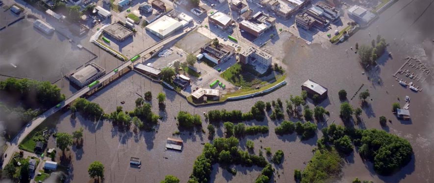 Pajarito Mesa, NM commercial storm cleanup